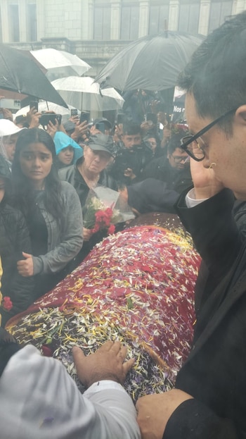 Funeral de Juan Francisco Solórzano Foppa, ex fiscal y abogado de Guatemala
