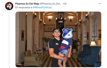 Memes del partido entre Millonarios y América (Liga BetPlay 2022-1, fecha 14). Captura de pantalla