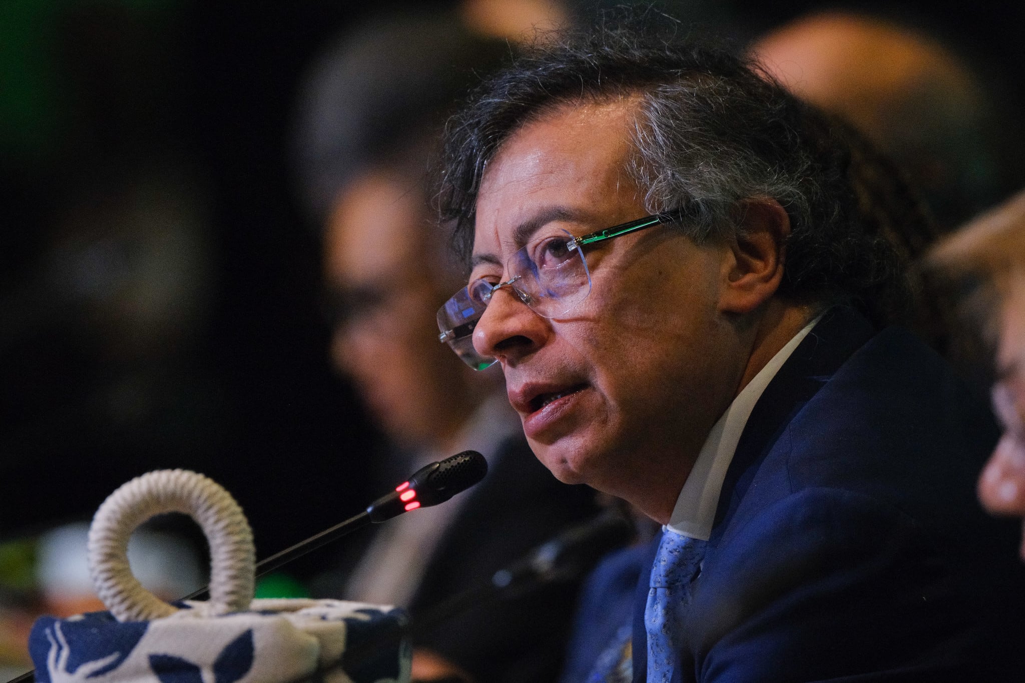 Petro destaca la urgencia de que la petrolera estatal adapte su estrategia para priorizar la transición a energías renovables en Colombia - crédito Ovidio González/Presidencia/Flickr