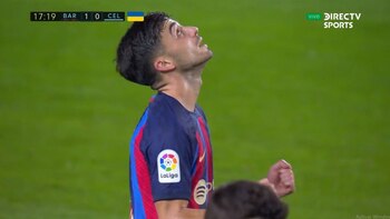 Gol de Pedri para 1-0