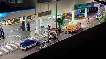 El lugar donde atropellaron a