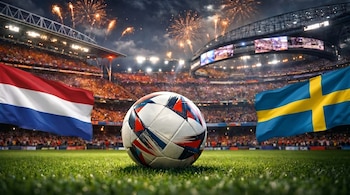 Dónde ver Países Bajos vs Suecia HOY en vivo en Perú: canal TV del partido por fecha 2 del Grupo F del Mundial 2026. (Imagen composición Infobae)
