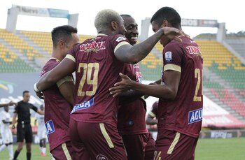 Deportes Tolima, por el título de la Copa BetPlay. Foto de Colprensa.