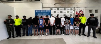 La investigación sobre Francachela duró 18 meses y, según las autoridades, la red movía cerca de 108 millones de pesos mensuales - crédito Policía Bucaramanga