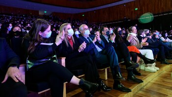 La moderna sala sinfónica del