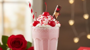 Malteada de cereza: una bebida