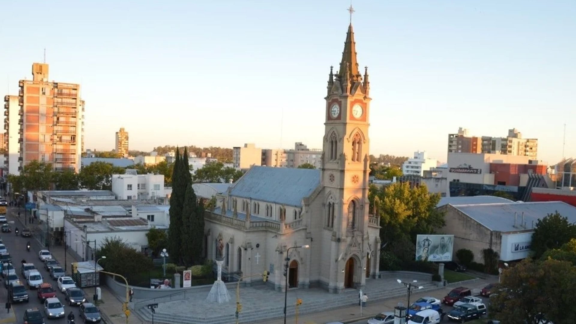 La Catedral Inmaculada Concepción donde ocurrió el robo del dinero