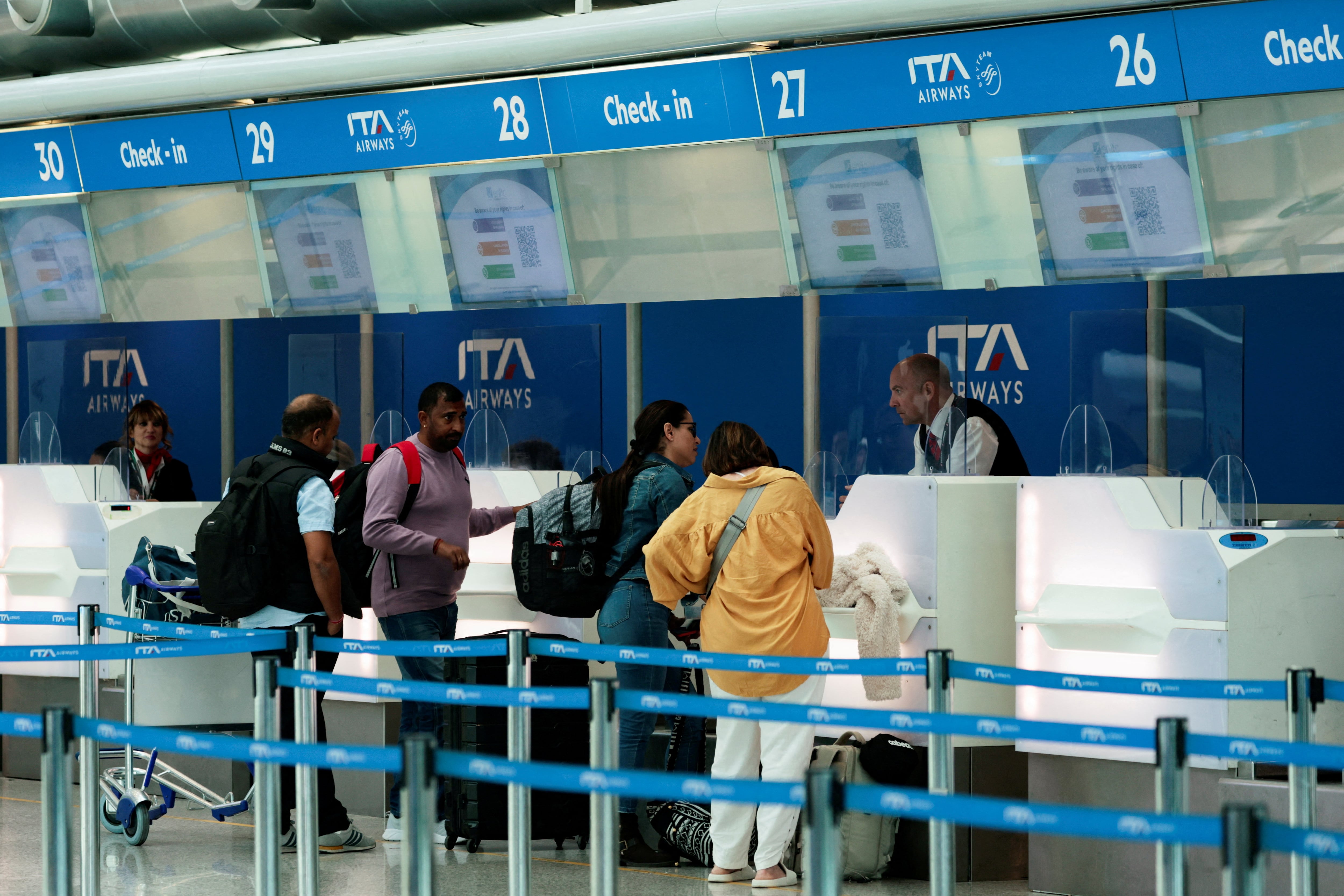 El aeropuerto de Roma-Fiumicino superó por primera vez los 50 millones de pasajeros en un año