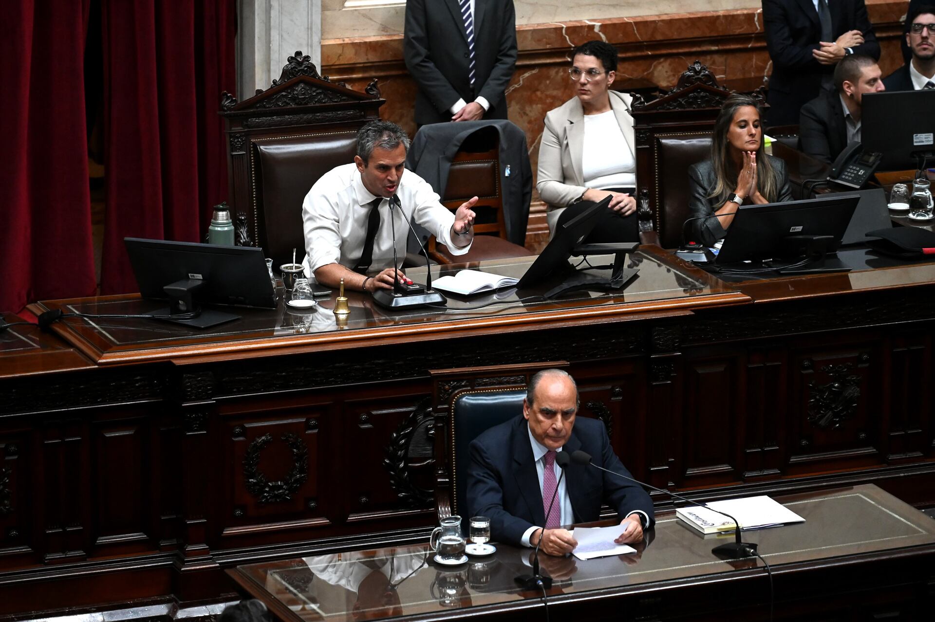 El jefe de Gabinete en la Cámara de Diputados