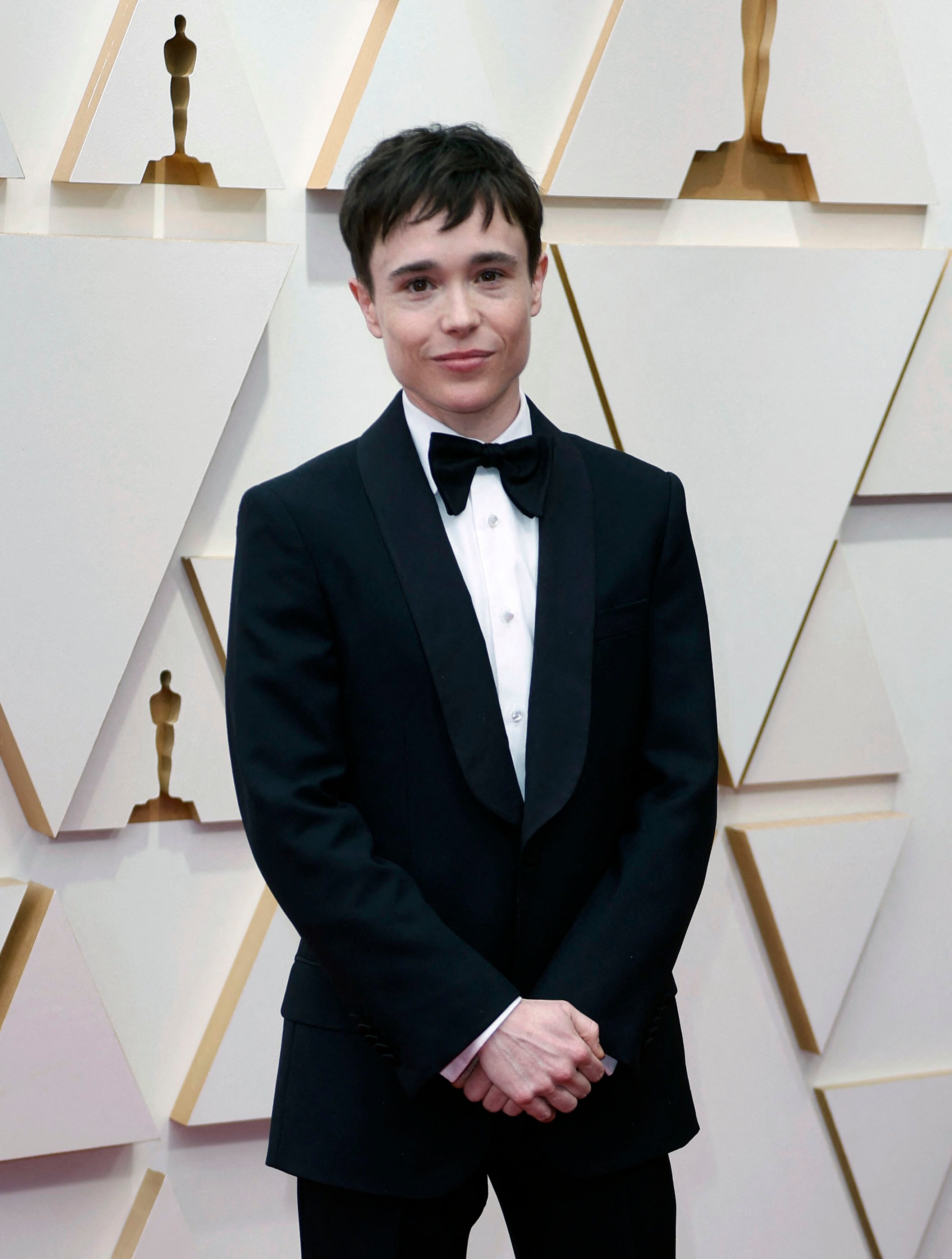 Elliot Page afirmó que su cirugía de reafirmación de género le salvó la vida. (REUTERS/Eric Gaillard)