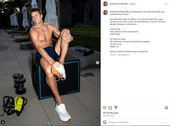Tom Brady comparte en Instagram