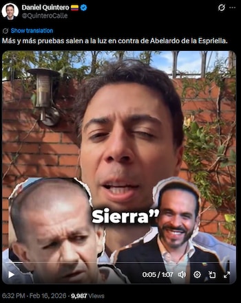 Quintero instó a las autoridades