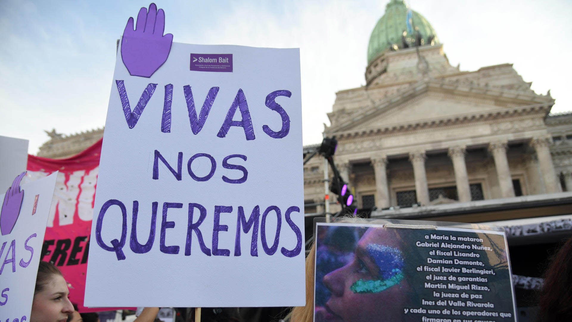 Entre las estadísticas resaltó que un 40% de las víctimas eran madres (EFE)
