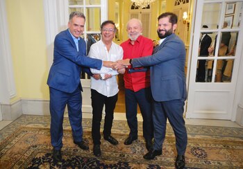 Fotografía cedida por la Presidencia