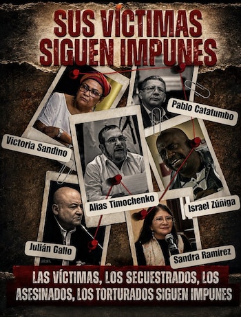 Abelardo de la Espriella se mostró molesto con la impunidad de algunos exjefes de las Farc - crédito @ABDELAESPRIELLA/X