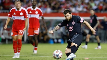 Con asistencia de Lionel Messi, Inter Miami empata contra Chicago Fire por la MLS