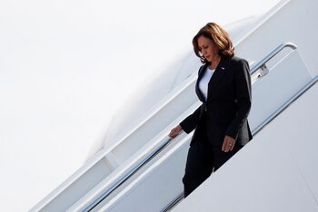 La vicepresidenta de EEUU, Kamala