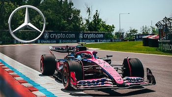 Mercedes presentó el sonido del