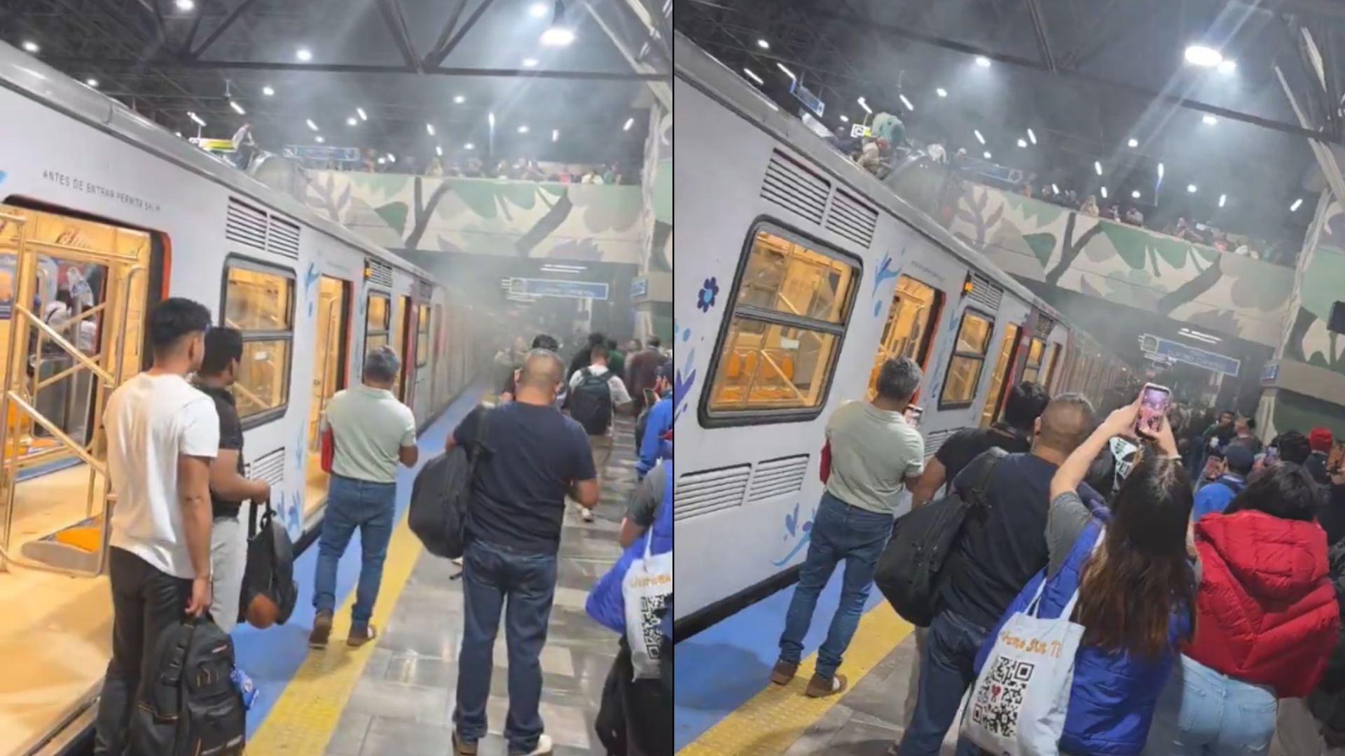 Nuevo incidente afecta servicio del Metro CDMX: reportan presencia de humo en Chabacano Línea 2