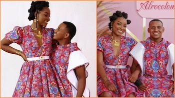 Paola Balanta y su esposo