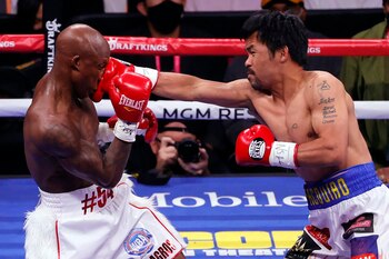 Pacquiao's last professional fight was