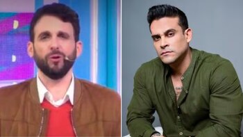 Rodrigo González contra Christian Domínguez.