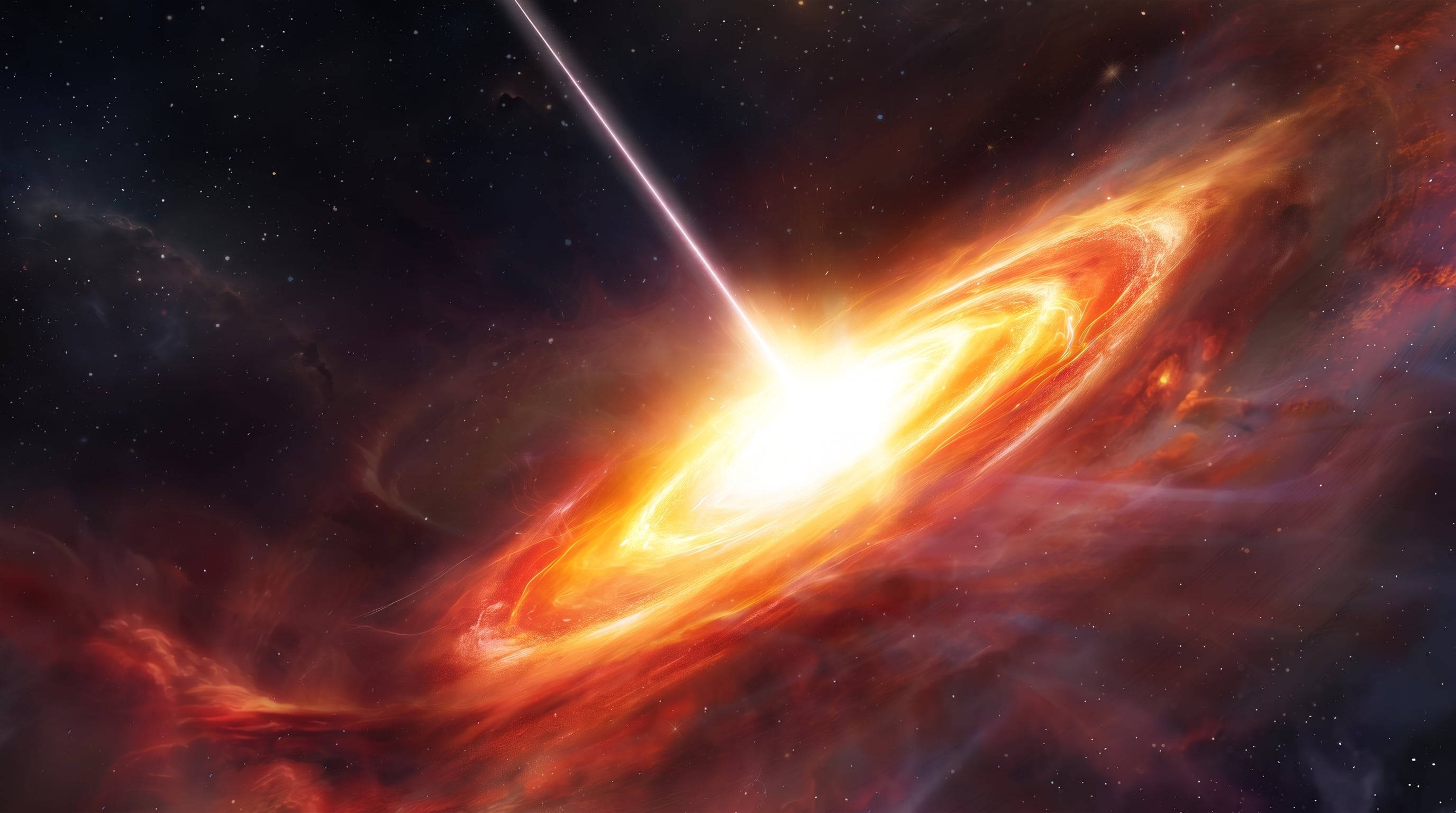 El telescopio espacial Euclid detectó 31 cuásares de los más antiguos del universo, dos de los cuales existieron cuando el cosmos tenía apenas el 5% de su edad actual. (Imagen Ilustrativa Infobae)