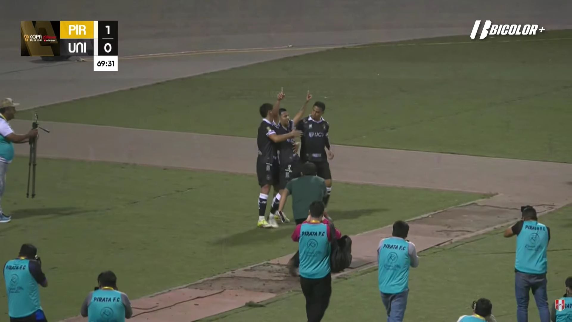 Autogol de Universitario que puso en ventaja a Pirata FC en Copa de la Liga 2026.