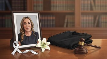 Oyuky Ramírez Burciaga desarrolló una trayectoria de más de dos décadas dentro del Poder Judicial de Zacatecas. (Imagen elaborada con IA | Infobae México)