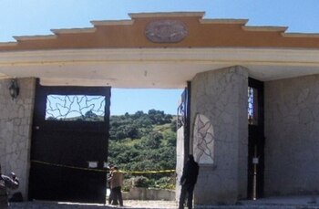 La fachada del rancho "Los