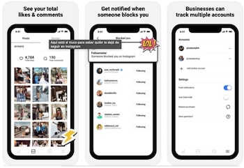 App FollowMeter for Instagram. (foto: