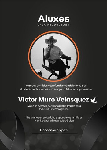 La casa productora Aluxes lamentó