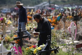 panteon de Xico Chalco (Foto: EFE)