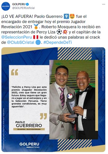 Redes sociales GOLPERU.