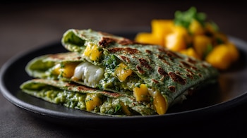 Quesadillas elaboradas con tortillas de