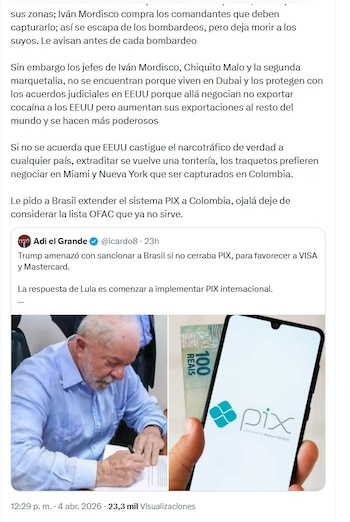 crédito @petrogustavo/X