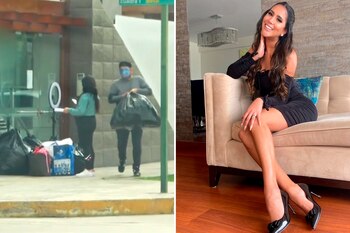 Melissa Paredes completa su mudanza