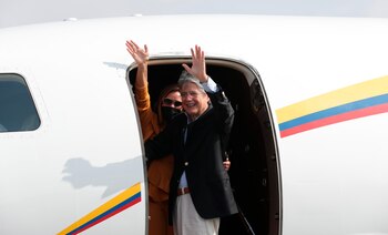 El presidente ecuatoriano, Guillermo Lasso