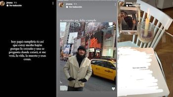 El recuerdo de Jimena Barón