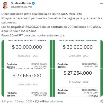 El candidato a la Alcaldía