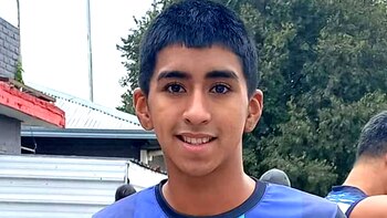 Thiago Galván tenía 16 años.