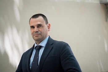 Alberto González Amador, en una