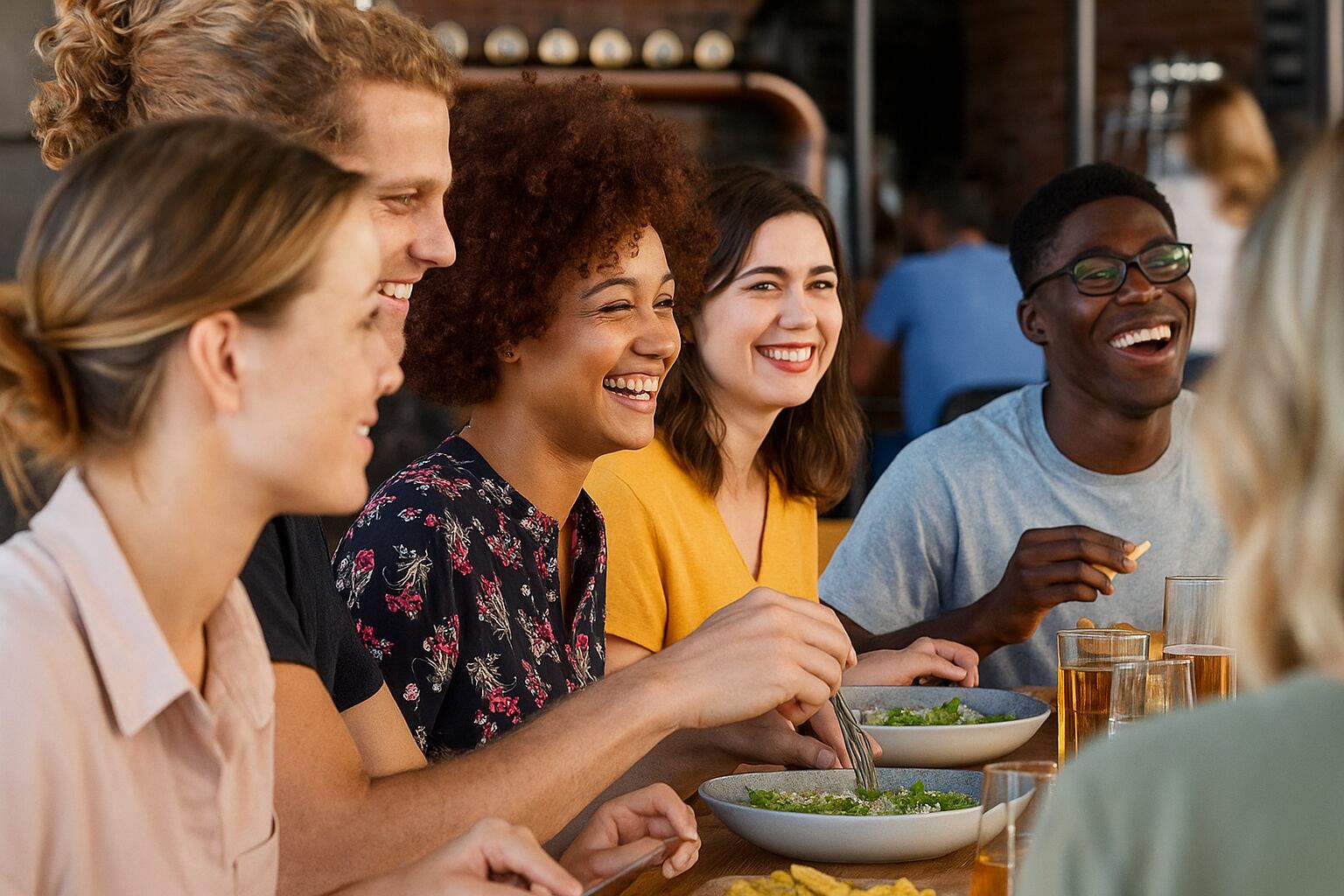Fomentar y cultivar la buena onda fortalece redes de apoyo y comunidades solidarias en sociedades diversas y complejas (Imagen Ilustrativa Infobae)