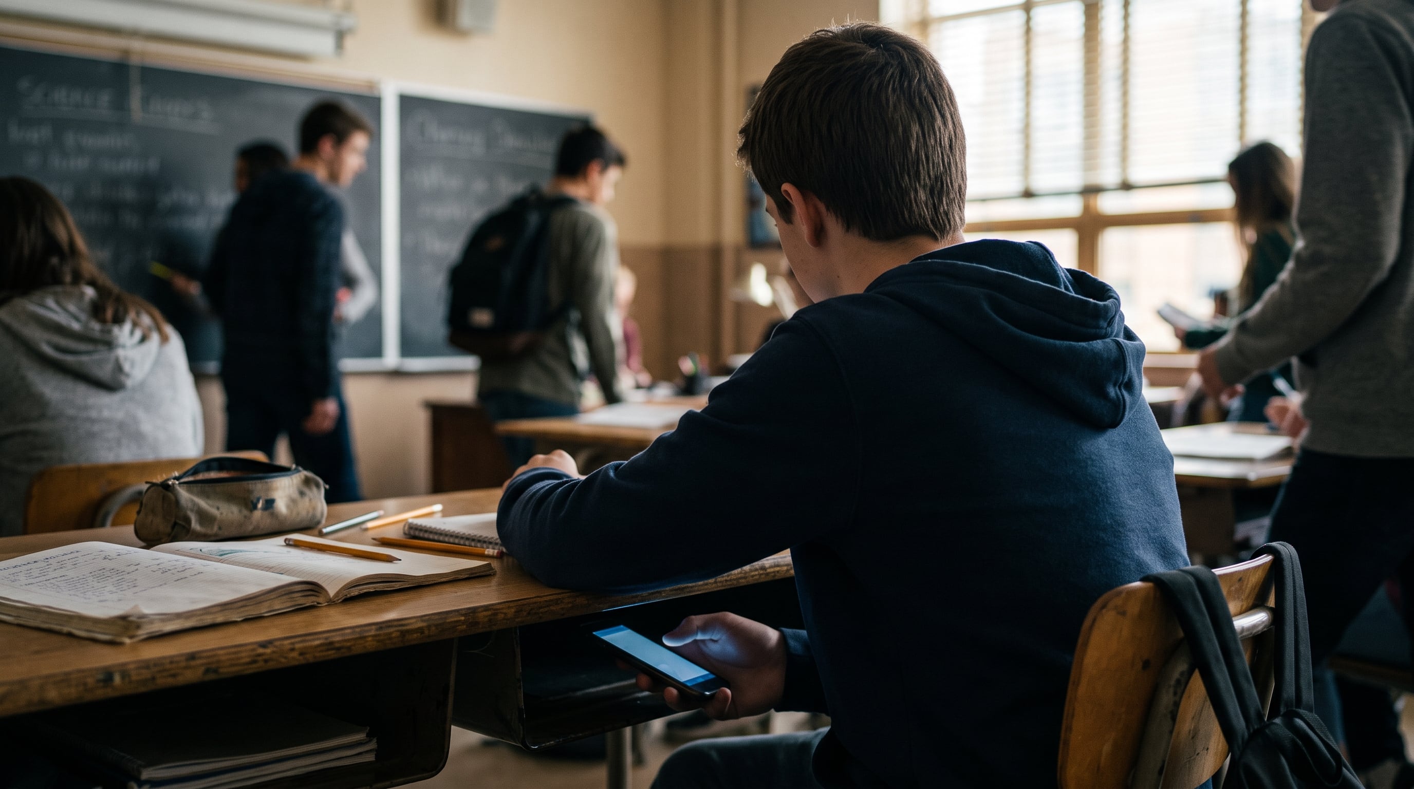 Argentina tiene el porcentaje más alto de estudiantes que reportan ruido y desorden frecuente en las clases de Ciencias entre los sistemas educativos que participaron de PISA 2025. (Imagen Ilustrativa Infobae)
