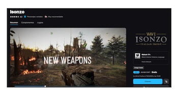 Isonzo es un juego de