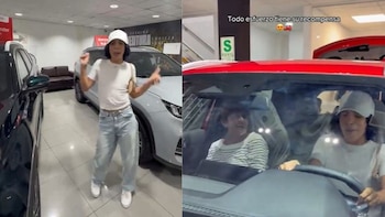 Valentino sorprende al comprar su