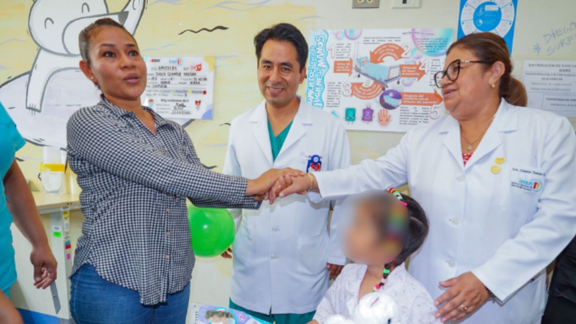 El caso de Abbie S. R. S. demuestra los progresos de la medicina peruana en el tratamiento de enfermedades cerebrovasculares infantiles de alta complejidad - Créditos: INSNSB.