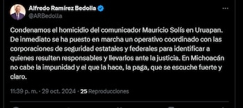 El Gobernador de Michoacán, Alfredo