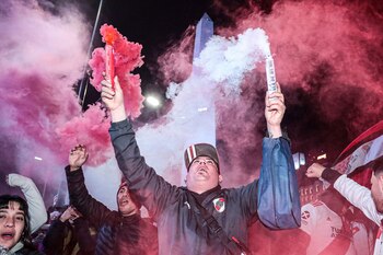 El presidente de River, Jorge