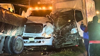 Choque múltiple en la ruta al Atlántico en Guatemala: un muerto y siete vehículos involucrados